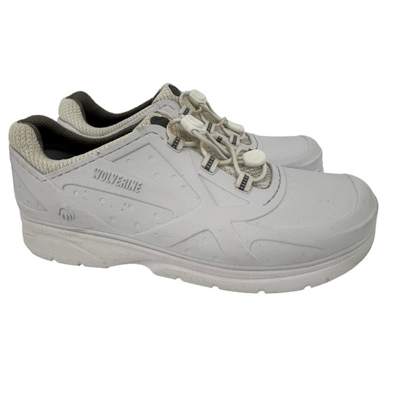 Wolverine Sneakers Slip On Stretch Bungee Laces White Size 9 Women's - Picture 1 of 10